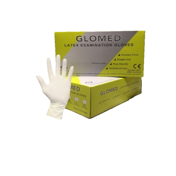 GLOMED Powder Free Latex Gloves Small 1 pair price in the Philippines
