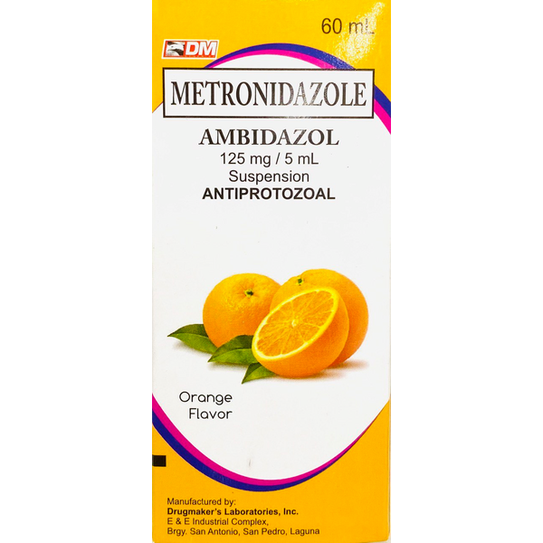 AMBIDAZOL Metronidazole 125mg / 5mL Suspension 60mL