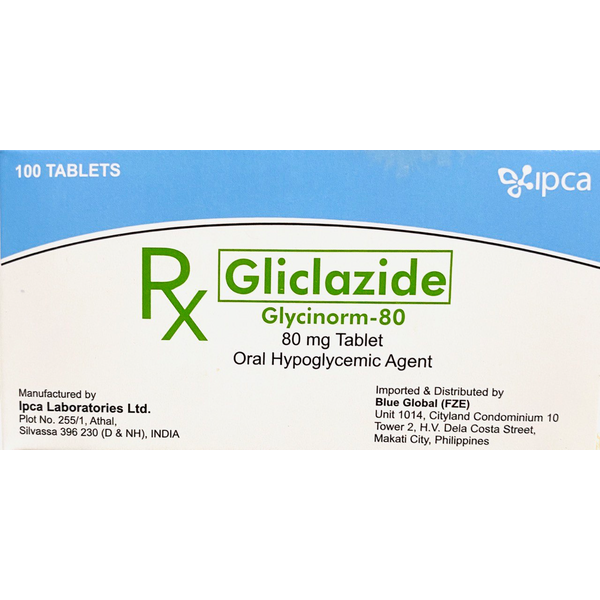 GLYCINORM-80 Gliclazide 80mg Tablet 1's price in the Philippines ...