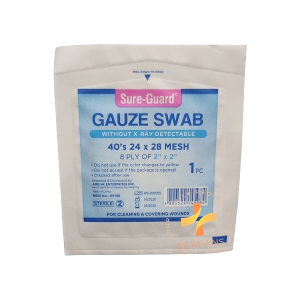 SURE-GUARD Gauze Swap Pad 4X4 1's