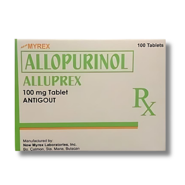 ALLUPREX Allopurinol 100mg Tablet 1's