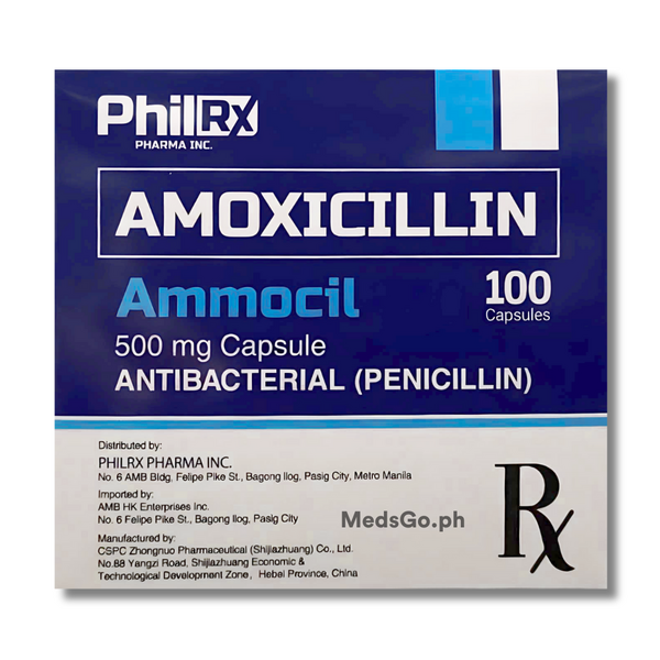 AMMOCIL Amoxicillin 500mg - 1 Capsule