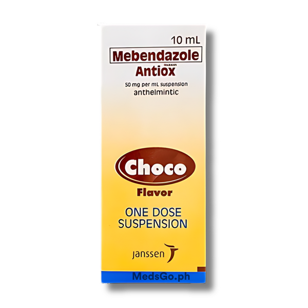 ANTIOX Mebendazole 50mg / mL Oral Suspension 10mL Choco price in the ...