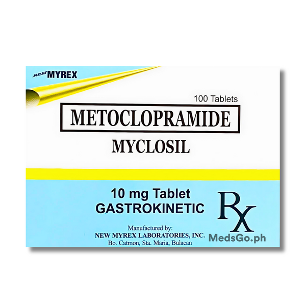 MYCLOSIL Metoclopramide Hydrochloride 10mg Tablet 1's, Dosage Strength: 10 mg, Drug Packaging: Tablet 1's