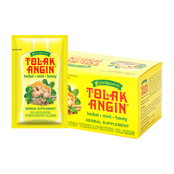 Image of TOLAK ANGIN HERBAL / MINT / HONEY - 1 SACHET X 10ML