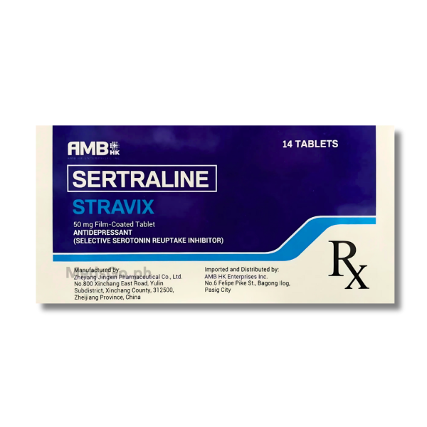 STRAVIX Sertraline 50mg - 1 Tablet price in the Philippines | MedsGo ...