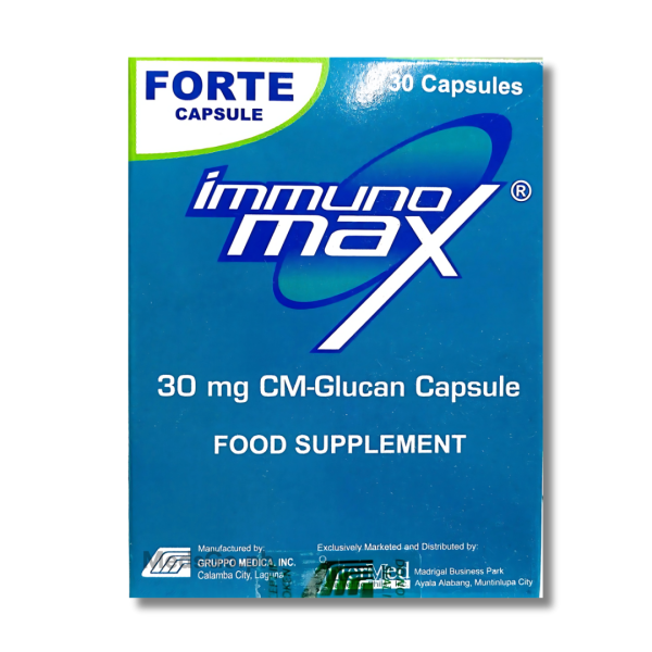 Image of IMMUNOMAX FORTE CM-GLUCAN 30MG - 1 CAPSULE