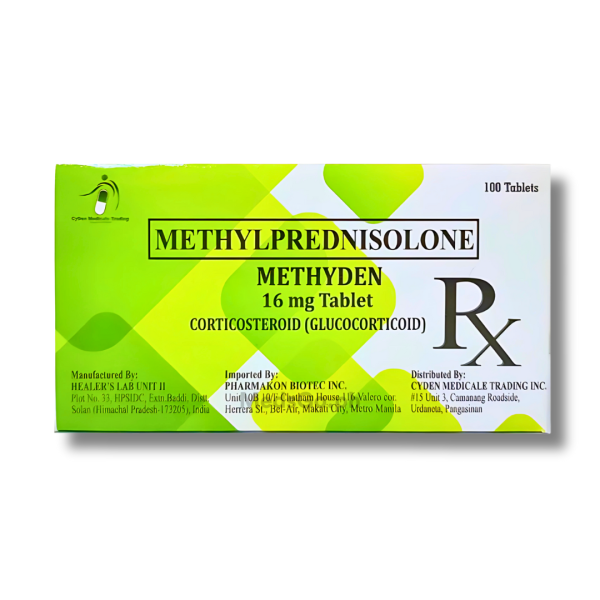 Image of METHYDEN METHYLPREDNISOLONE 16MG - 1 TABLET