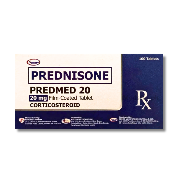 Image of PREDMED 20 PREDNISONE 20MG - 1 TABLET
