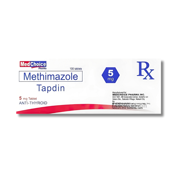Image of TAPDIN METHIMAZOLE 5MG -1 TABLET