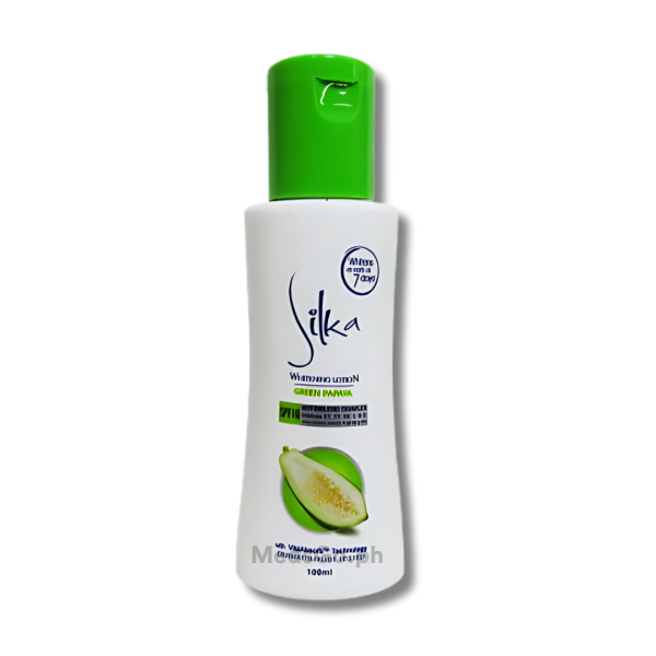 Image of SILKA WHITENING LOTION GREEN PAPAYA SPF10 100ML