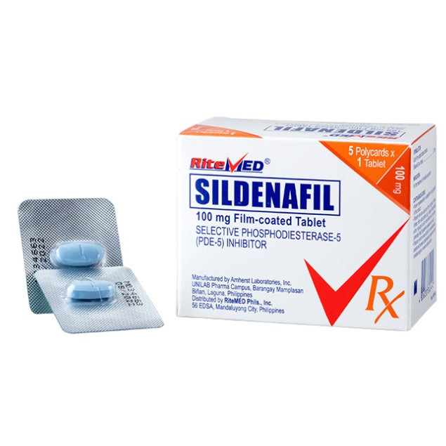 RITEMED Sildenafil Citrate 100mg Film-Coated Tablet 5's price in the ...