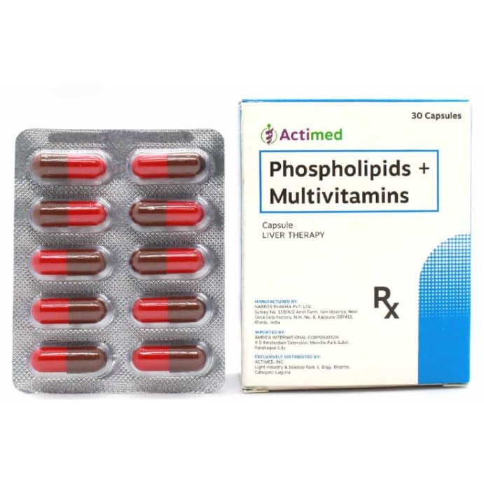 ACTIMED Phospholipids / Multivitamins Capsule 1's price in the