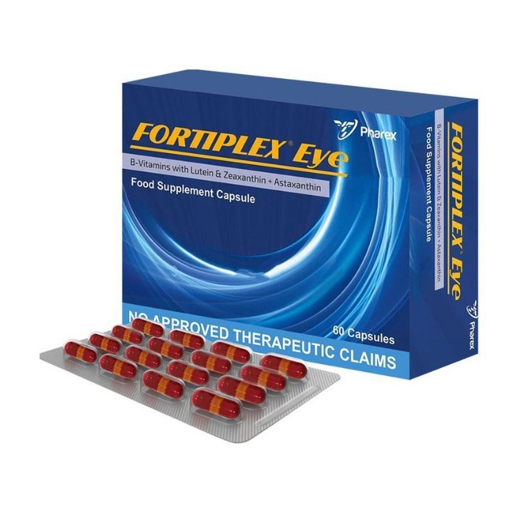 FORTIPLEX EYE BVitamins / Lutein / Zeaxanthin / Astaxanthin Capsule 1
