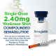 Image of COMPOUNDED SEMAGLUTIDE SINGLE-DOSE WELLNESS SHOTS - 2.40MG [CLINIC ONLY; NOT FOR DELIVERY]